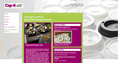 Desktop Screenshot of cap-it-all.co.uk
